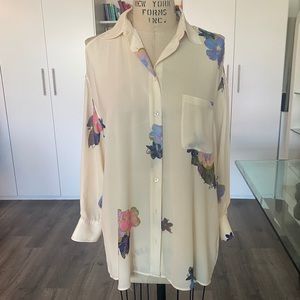 Acne Floral Blouse